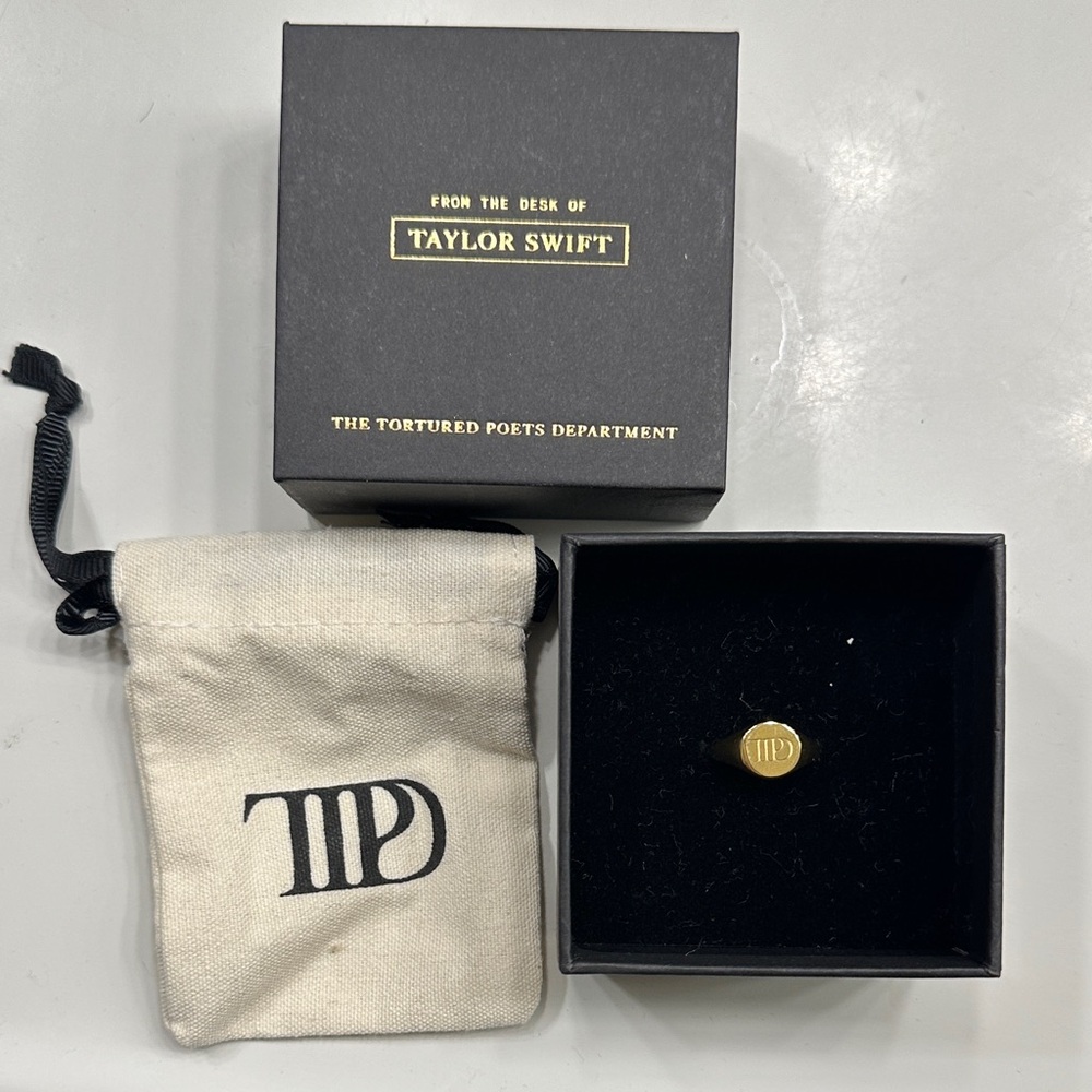 NWT- Taylor Swift TTPD Ring- size 7